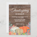 Recherche de de dîner thanksgiving invitations Citrouilles