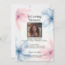 Recherche de mémorial invitations Fleurs