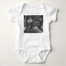 Recherche de piano bébé vêtements Motif