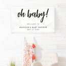 Recherche de banderoles Baby shower