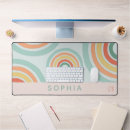Recherche de arc en ciel abstrait tapis souris Pour elle