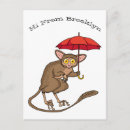 Recherche de tarsier cartes postales Primate