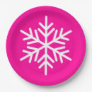 Recherche de flocons de neige assiettes Blanc