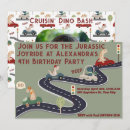 Recherche de paléontologie invitations Dinosaure