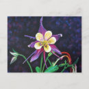 Recherche de columbine cartes postales Fleur