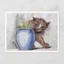 Recherche de oiseau chat cartes postales Chats