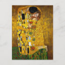 Recherche de gustav klimt cartes postales Baiser