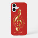 Recherche de notes musique iphone coques Rouge