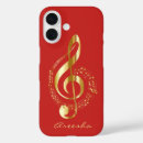 Recherche de notes de musique iphone coques Rouge