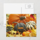 Recherche de citrouilles d cartes postales Chute