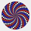 Recherche de spirale rouge autocollants Bleu