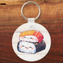 Recherche de kawaii sushi porteclés Nourriture