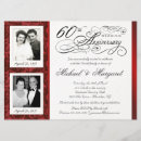 Recherche de 60th anniversary invitations Fête