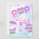 Recherche de pop it party invitations Fidget