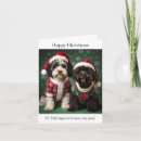 Recherche de portugais noël cartes Chien d'eau portugais