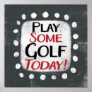 Recherche de jouer golf posters Golfeur