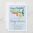 Recherche de hippie baby shower invitations Vintage