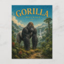 Recherche de gorille cartes postales Gorille de montagne