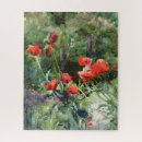 Recherche de pavot rouge puzzles Fleurs de pavot