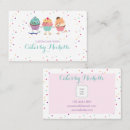 Recherche de chef standard cartes visite Pâtisserie