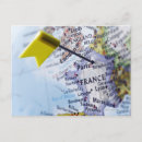 Recherche de point de repère international cartes postales Drapeau