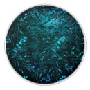 Recherche de feuille verte boutons et poignées de porte Vintage