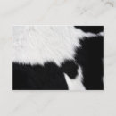 Recherche de vache noire cartes visite Client(e)