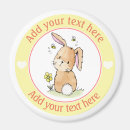 Recherche de pâques mignonne magnets Lapin
