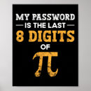 Recherche de chiffres pi posters Mathématiques