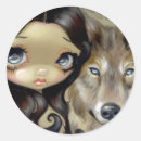 Recherche de yeux de loup autocollants Loups