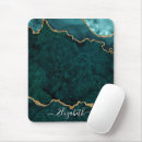Recherche de turquoise et or tapis souris Parties scintillant or