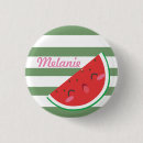 Recherche de pastèque mignonne badges Melon