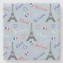 Recherche de drapeau france dessous de verres Tour eiffel