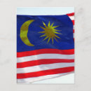 Recherche de drapeau malaisie cartes postales Malaisien