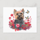 Recherche de chien papillon cartes postales Fleurs