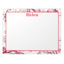 Recherche de coeurs blancs blocsnotes Rouge