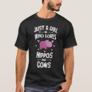 Recherche de hippopotame drôle mignon tshirts Pour