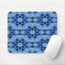 Recherche de flocons neige tapis souris Bleu