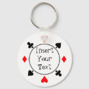 Recherche de jeton de poker porteclés Puce