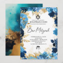 Recherche de blue bar bat mitzvah invitations Marine