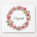 Recherche de couronne rose tapis souris Floral