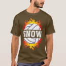 Recherche de snow tshirts À travers la neige