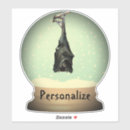 Recherche de renard vintage autocollants Chauves souris