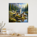 Recherche de meute de loups posters Faune