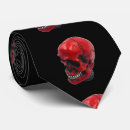 Recherche de sang rouge cravates Crâne