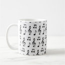 Recherche de motif de note de musique tasses Pour tous