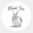 Recherche de dessin animal vintage autocollants Lapin