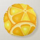 Recherche de tranche orange coussins Moderne