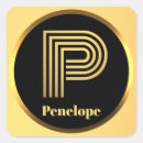 Recherche de p initial autocollants Élégant