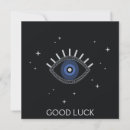 Recherche de yeux bleus vœux cartes Nuit